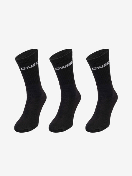 O'Neill O'Neill Sportsocks 3P - 3 pár fekete zokni