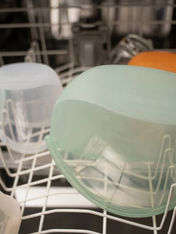 Fossil Narancssárga Food Huggers szilikon élelmiszer zacskó (900 ml)