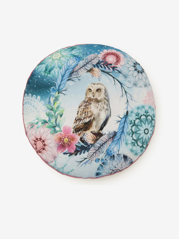 HIP Átmérő 55 cm - Kék megfordítható párna HIP Kolya motívummal