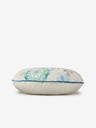 HIP Átmérő 55 cm - Kék és krémszínű, megfordítható párna HIP Camunda motívummal
