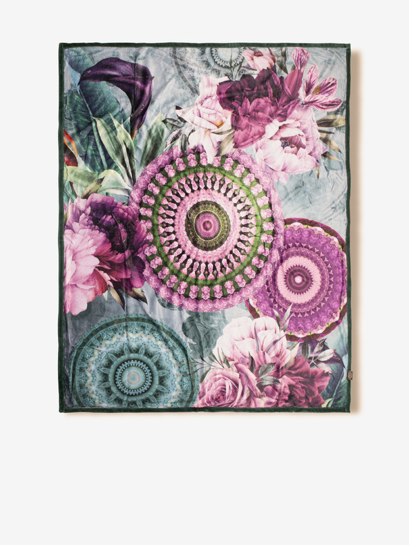 HIP Lila és kék mintás kockás HIP 130 x 160 cm