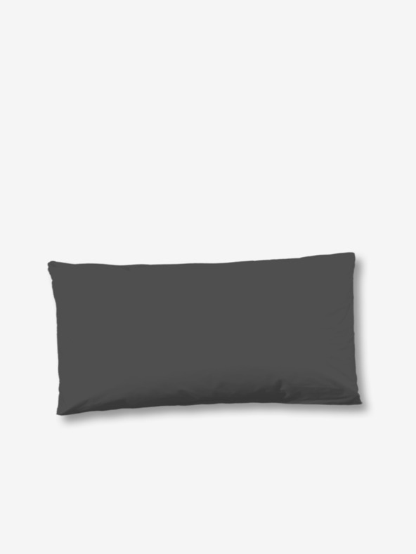 HIP Sötétszürke szatén párnahuzat HIP 40 x 80 cm
