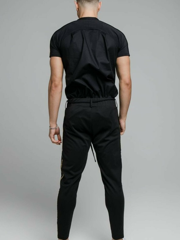 Siksilk Fekete férfi SikSilk ing