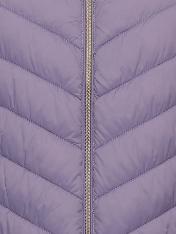 Fransa Lila női steppelt mellény Fransa