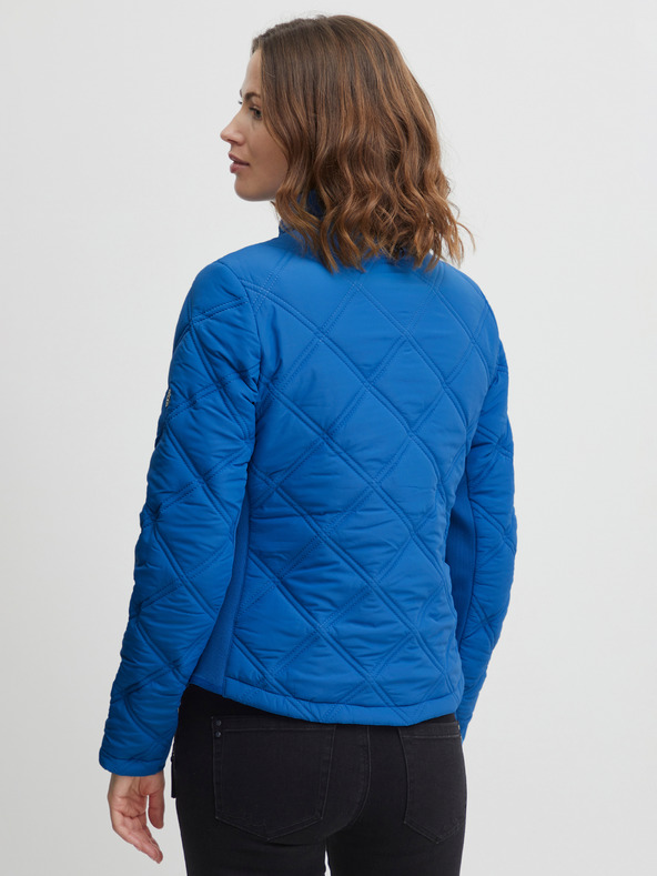 Fransa Kék női steppelt dzseki Fransa