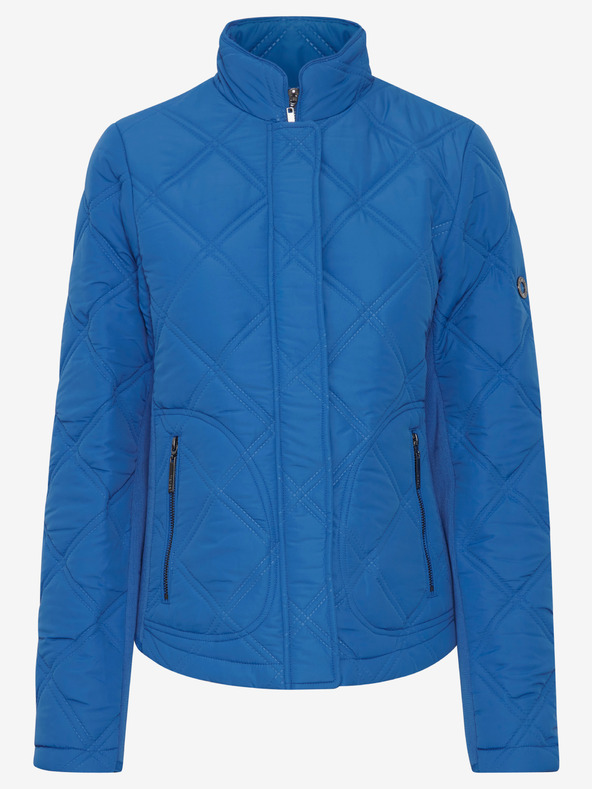 Fransa Kék női steppelt dzseki Fransa