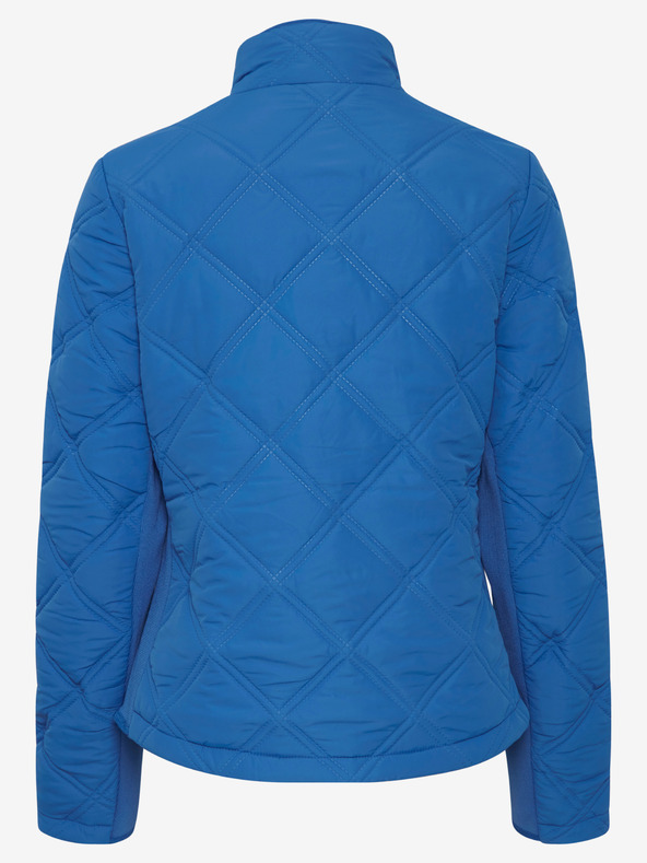 Fransa Kék női steppelt dzseki Fransa