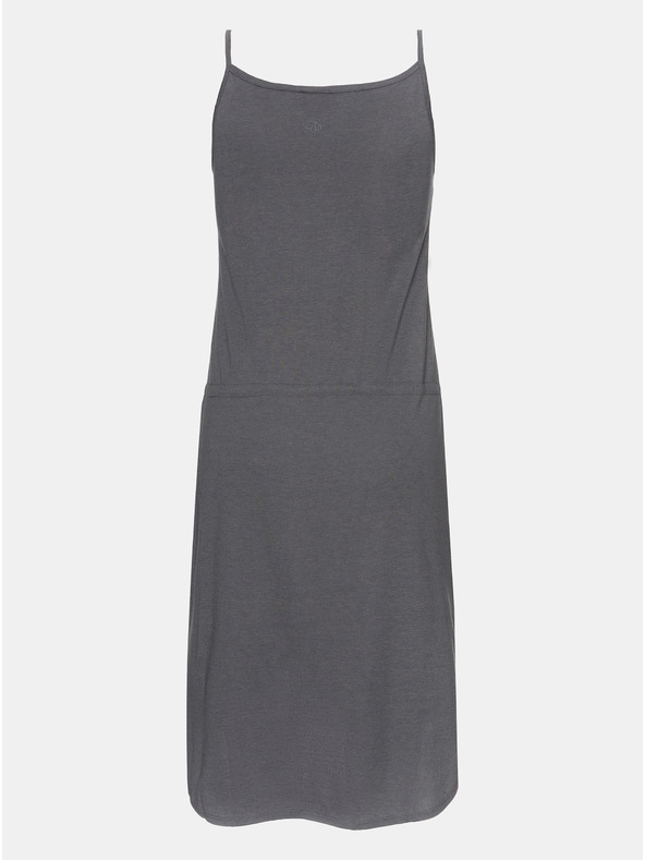 Sam 73 Szürke női ruha nyakkendővel SAM 73