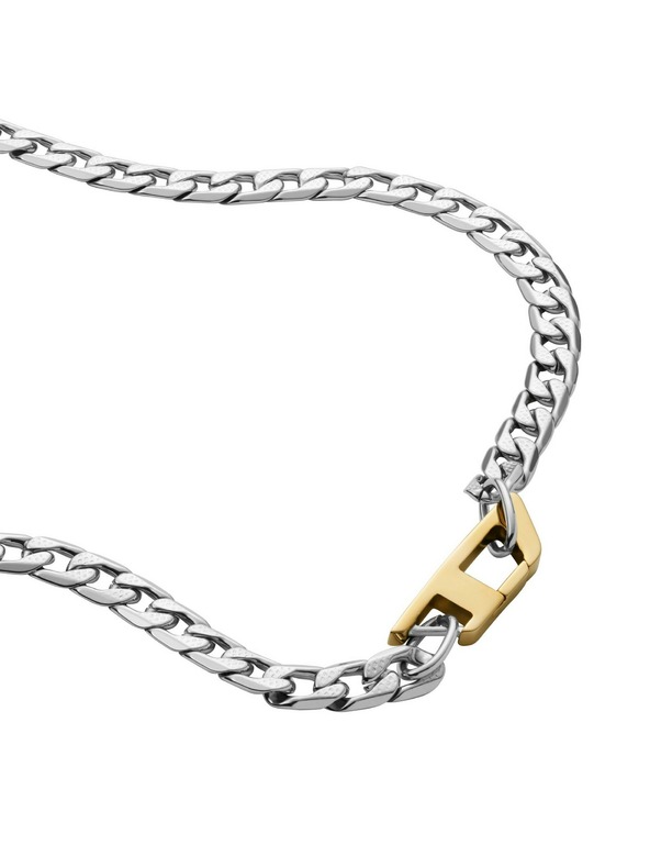 Diesel Diesel DX1343040 férfi acél nyaklánc