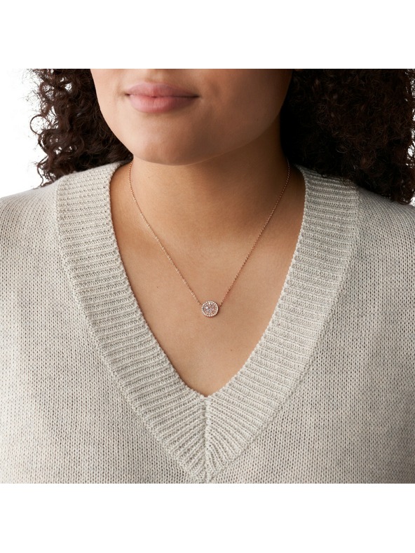 Fossil Női acél nyaklánc Fossil