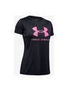 Under Armour Lány póló Under Armour Tech Solid Graphic Big Logo Ss T-Shirt